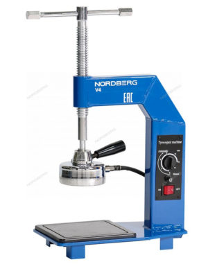 NORDBERG ВУЛКАНИЗАТОР V4 настольный с 1м нагревательным элементом - фото 3