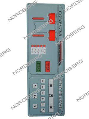 Панель B-01-1210003 (5509093) дисплея для 4524E нового образца NORDBERG B-01-1210003 - фото 3